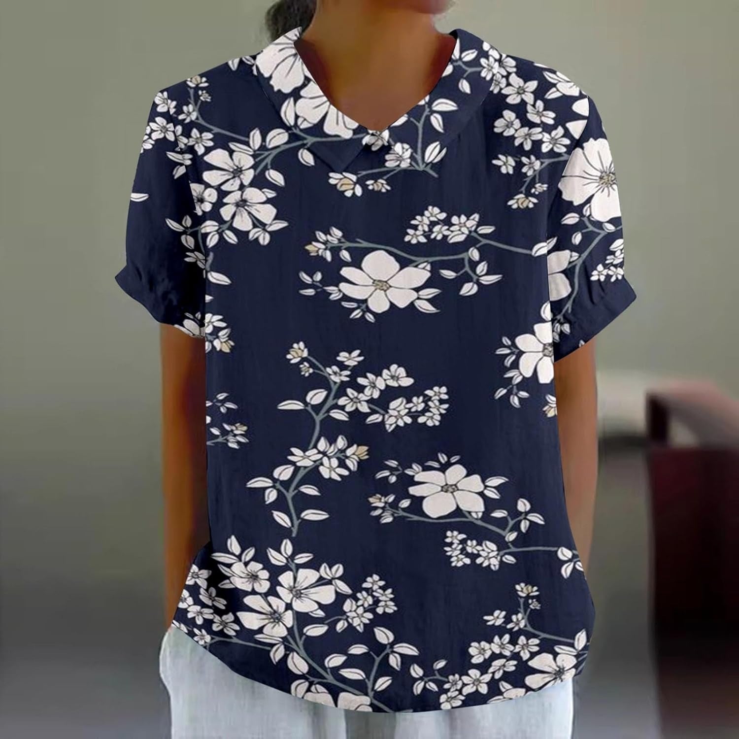 Charlotte | Blommig Blus