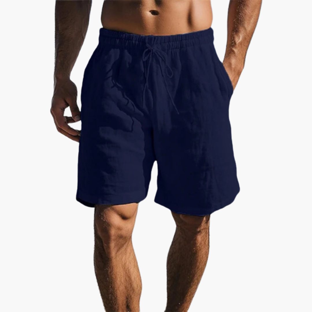 Badshorts med dragsko för herrar - bekväma och lätta