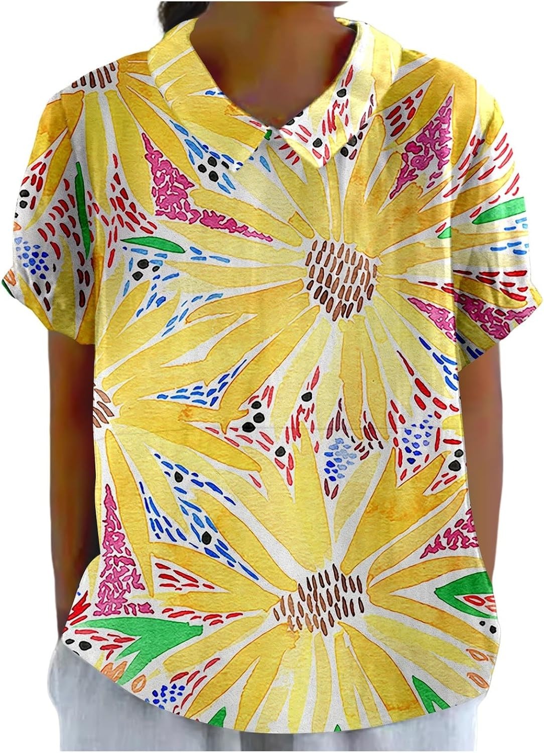 Charlotte | Blommig Blus