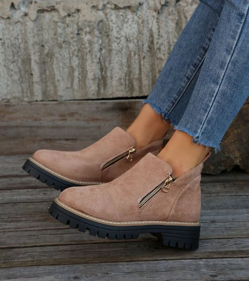 Miladie – Ortopedisk stövel med sidodragkedja