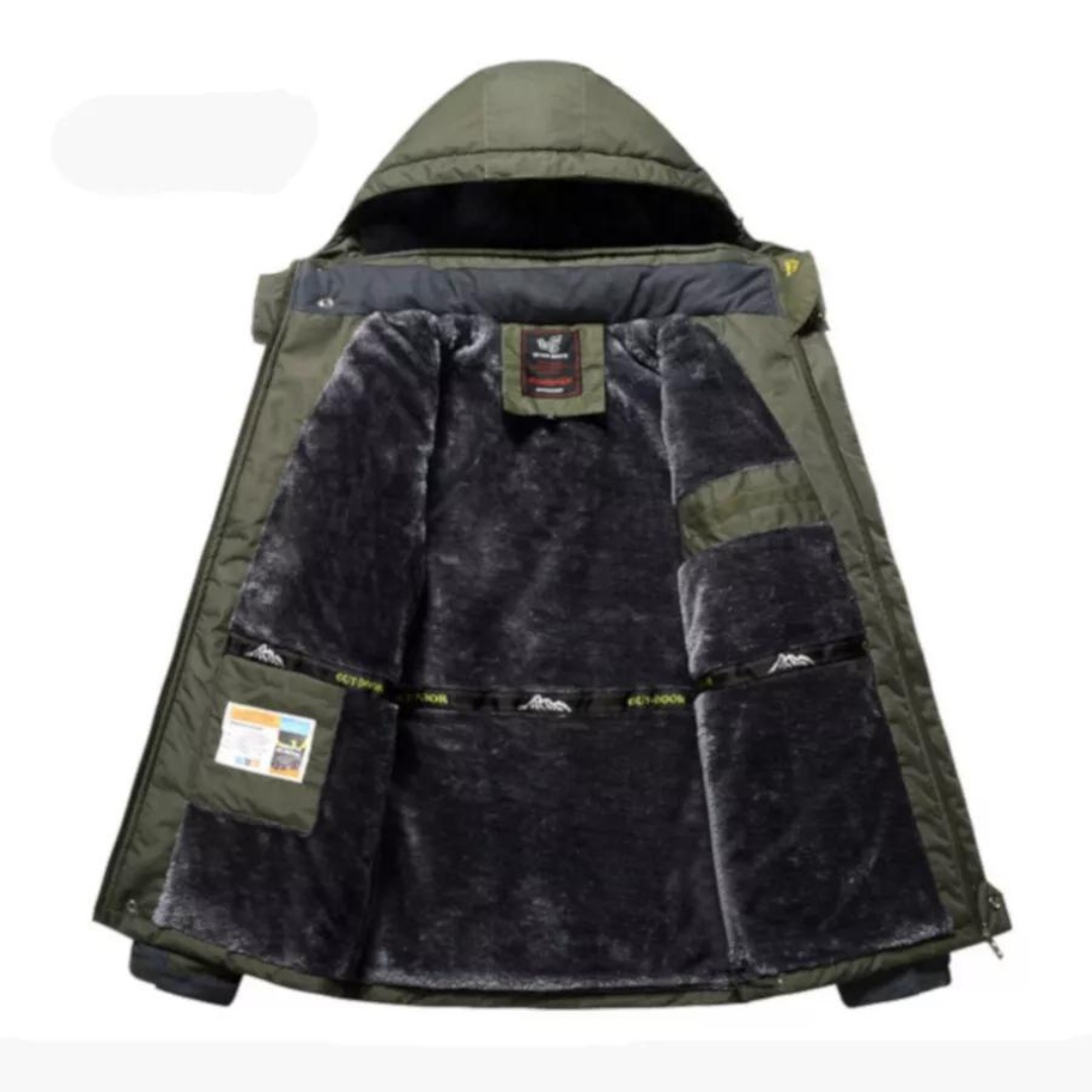 Fred | Bekväm Vind- och Vattentät Vinterjacka