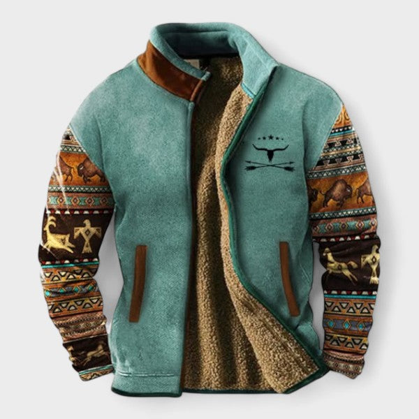 Adrien™ | elegant fleecejacka för män med termofoder