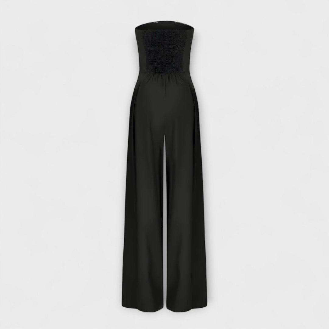 Amélie – Elegant strapless jumpsuit