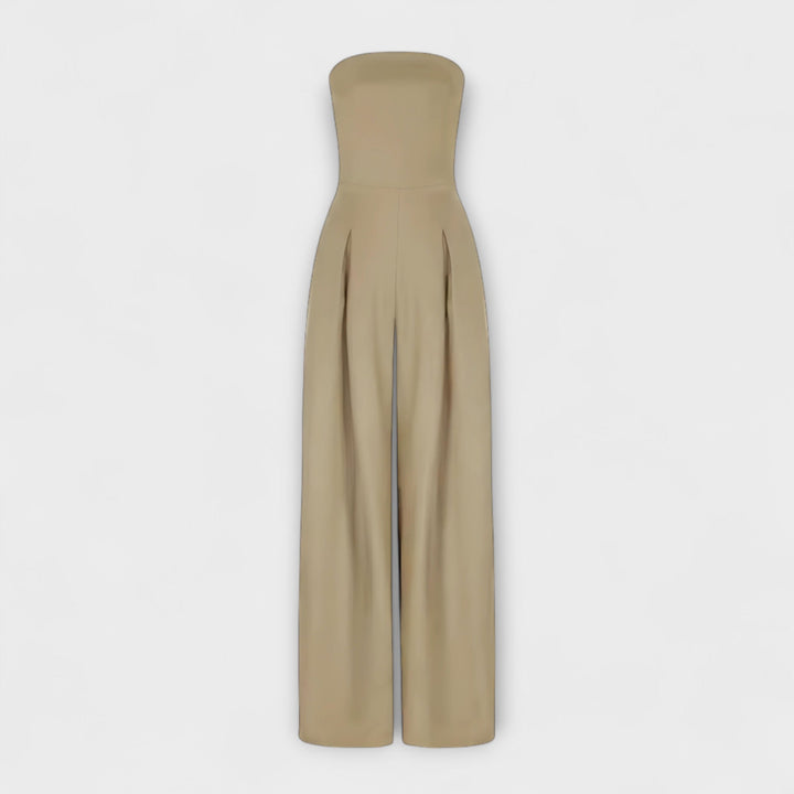 Amélie – Elegant strapless jumpsuit