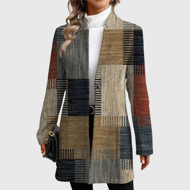Jill | Elegant Mönstrad Blazer