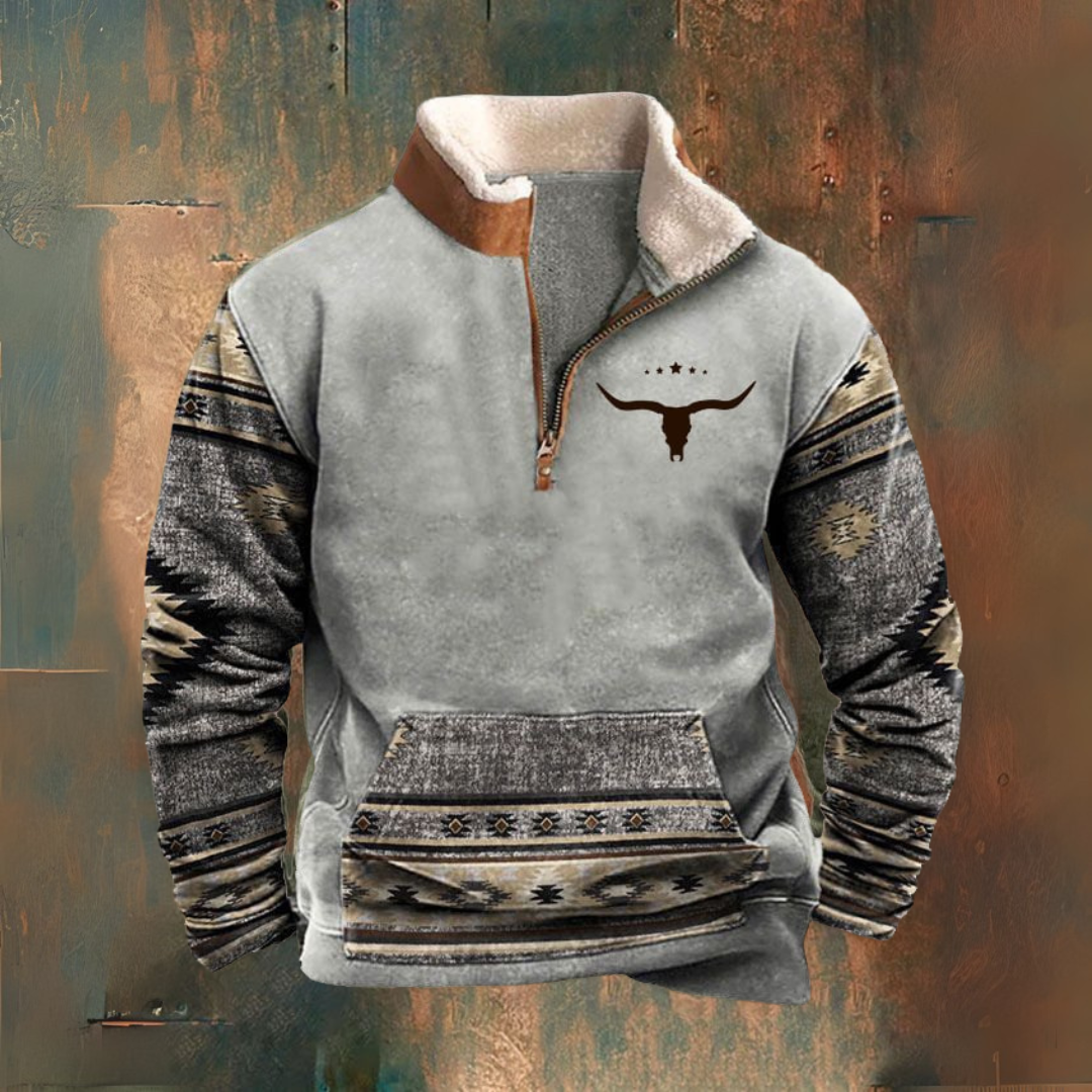 Dorian™ | Elegant tröja med halvmeterdragkedja