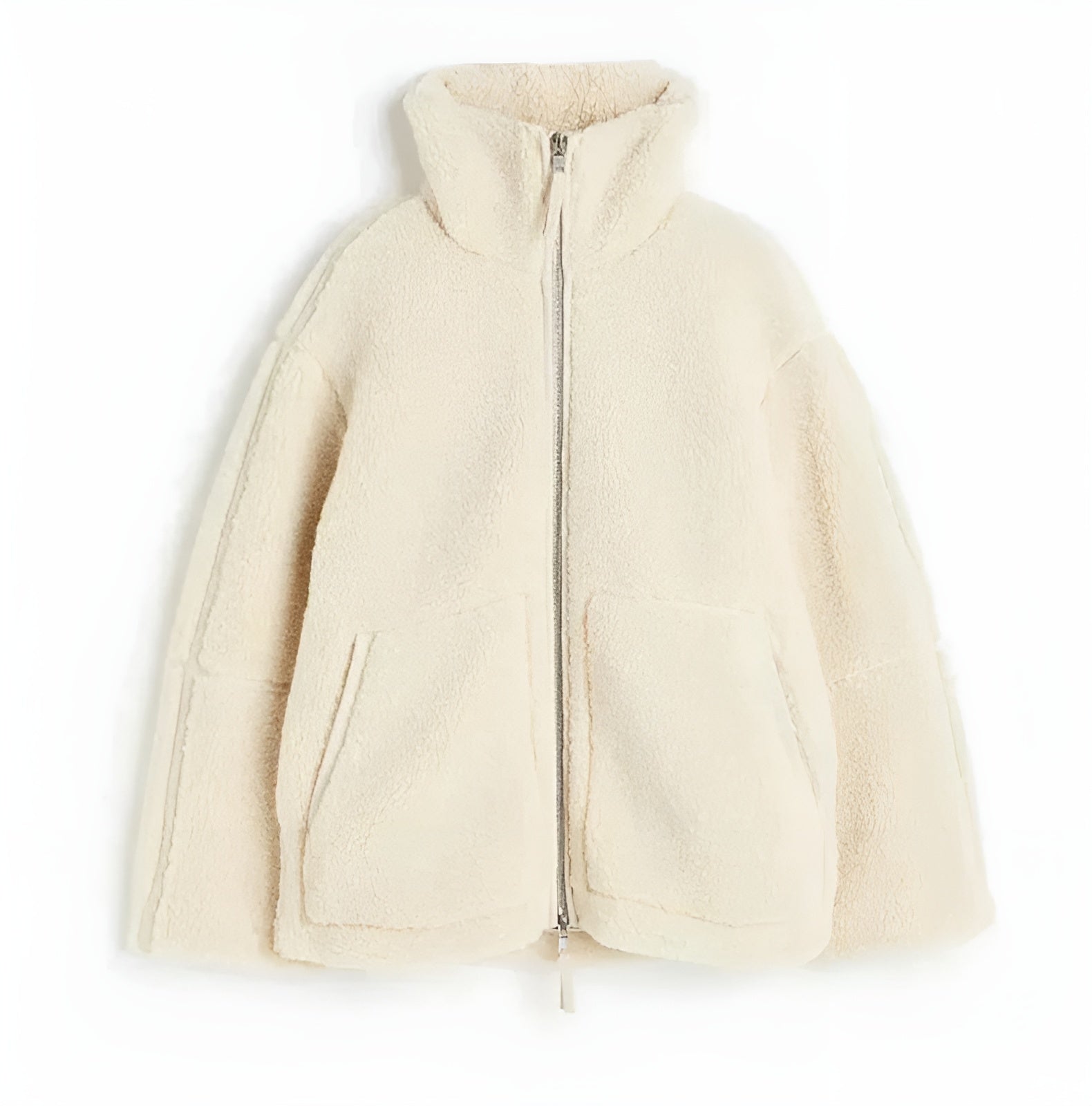 Hanneke | Oversized teddyjacka