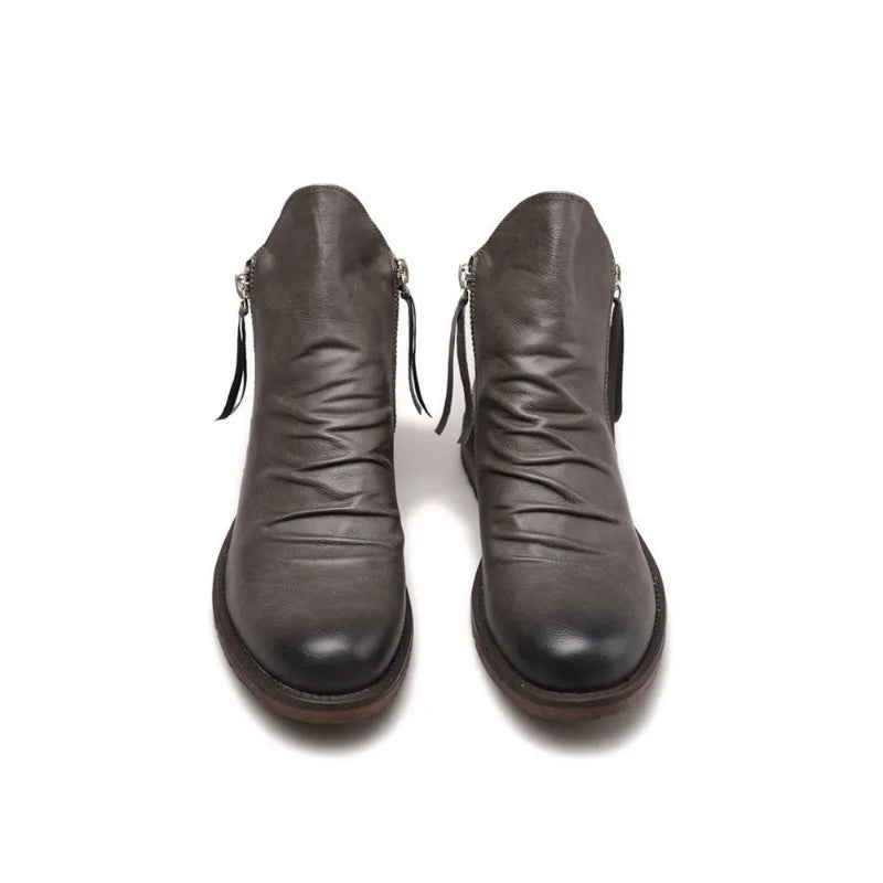 Owens | Ankelstövlar i vintagelook
