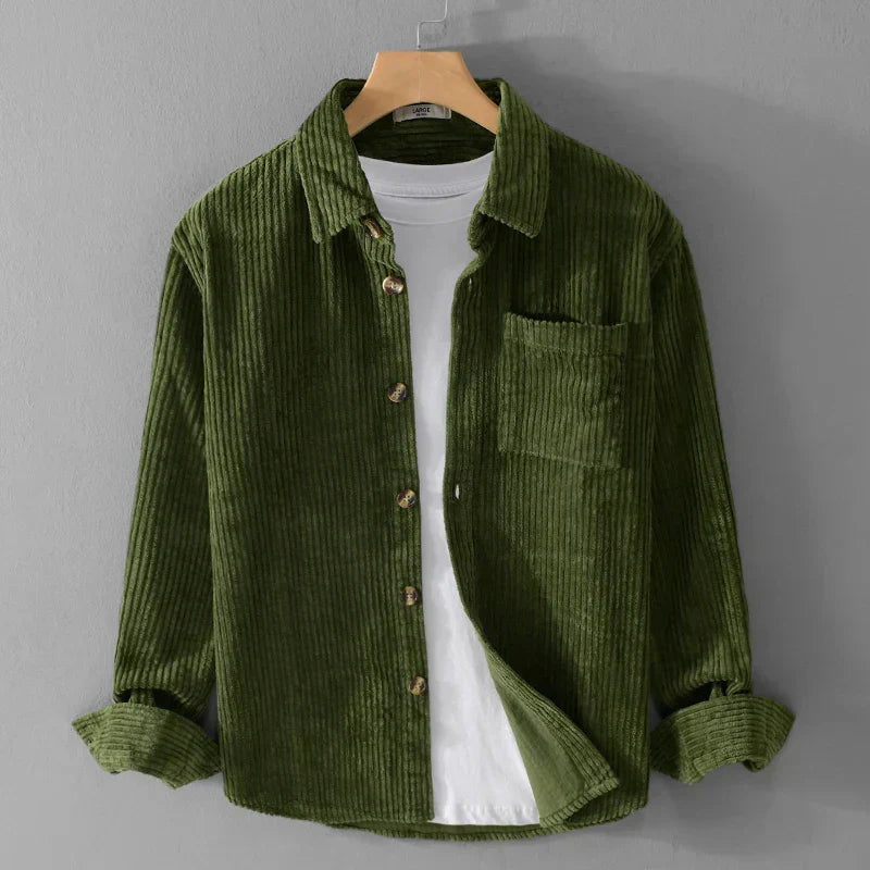 Rafael | Corduroy Skjorta