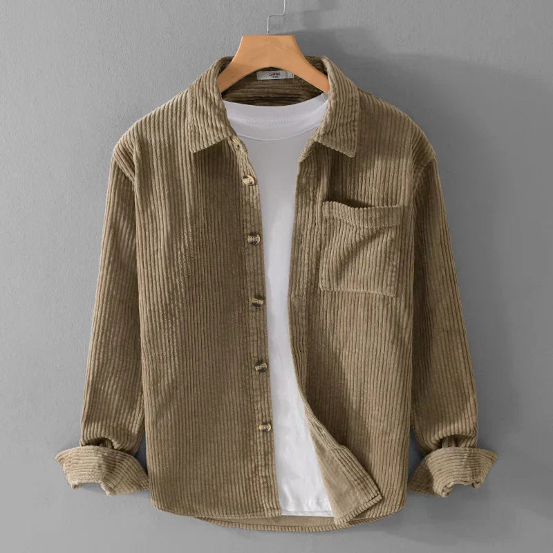 Rafael | Corduroy Skjorta