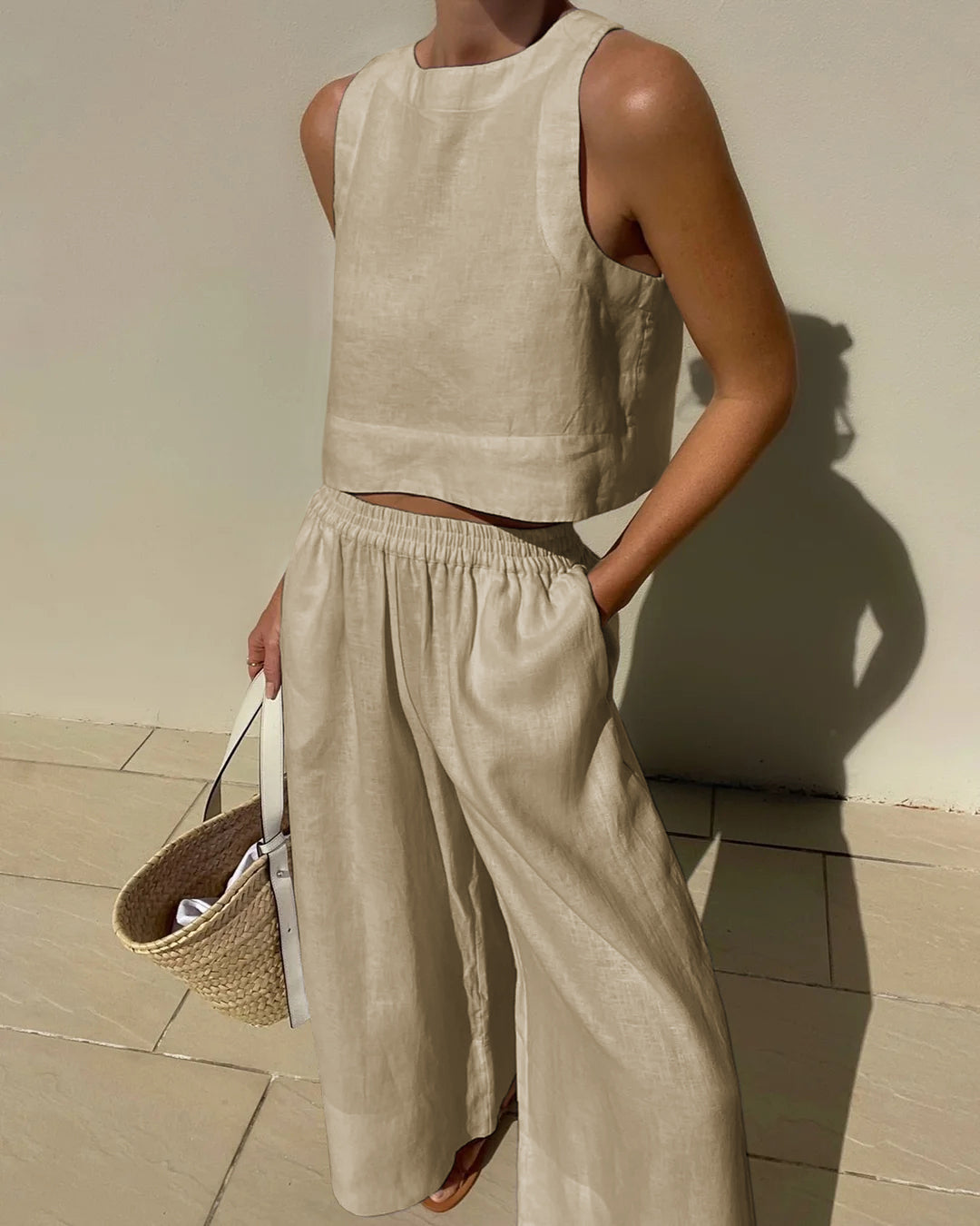 Cherra | Lätt Elegant Tvådelad Set