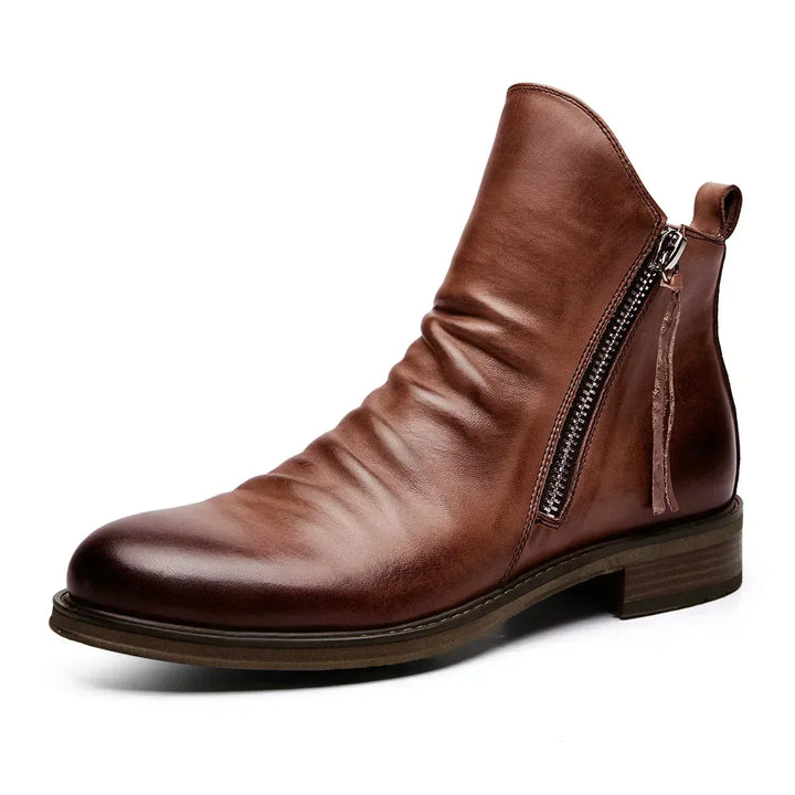 Owens | Ankelstövlar i vintagelook