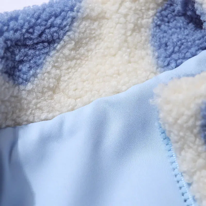 Katharina | Mjuk Reversibel Hjärtjacka