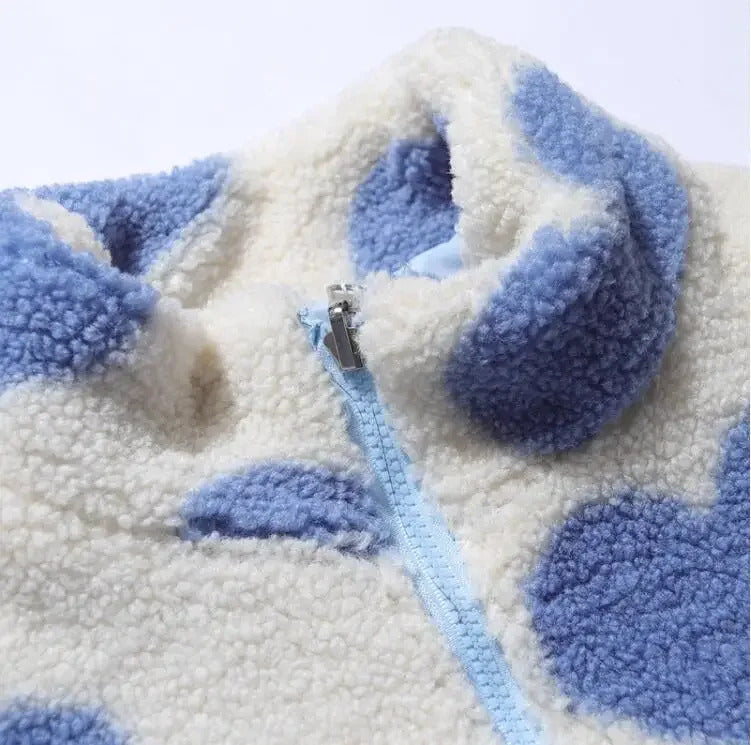 Katharina | Mjuk Reversibel Hjärtjacka