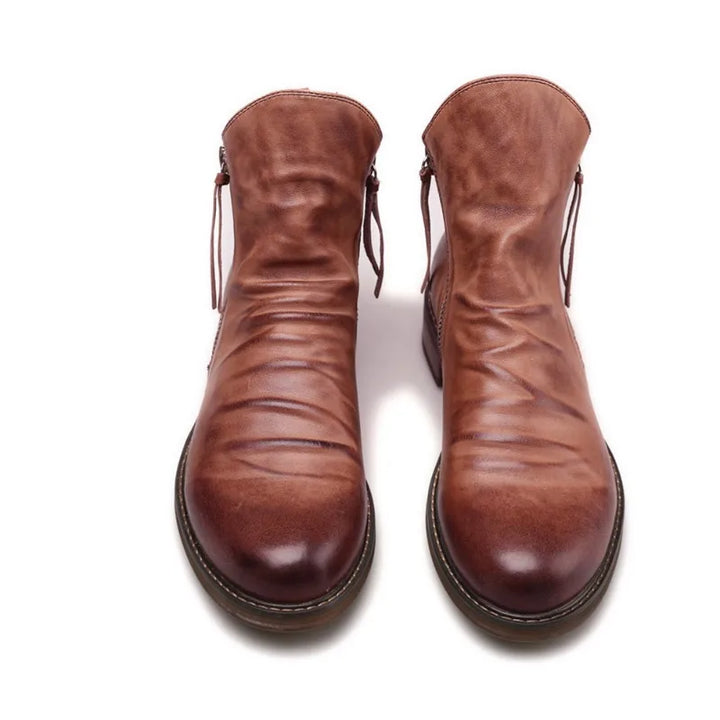 Owens | Ankelstövlar i vintagelook