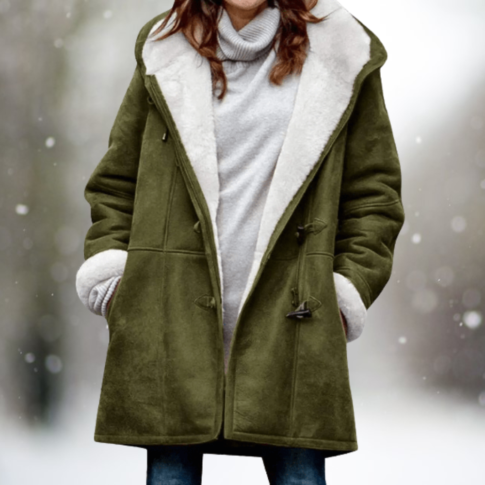 Jae | Varm Suede Fleece Höstjacka