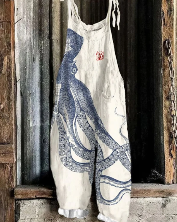 Hängselbyxor – Elegant design med vida ben för komfort och stil