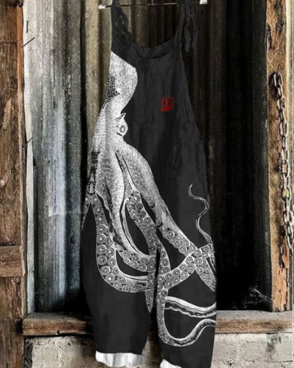 Hängselbyxor – Elegant design med vida ben för komfort och stil