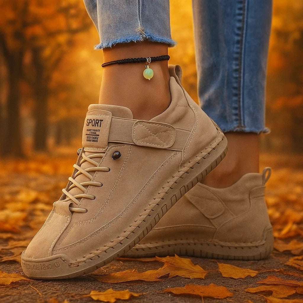 Mia™ | Ortopediska Komfort-sneakers Beige