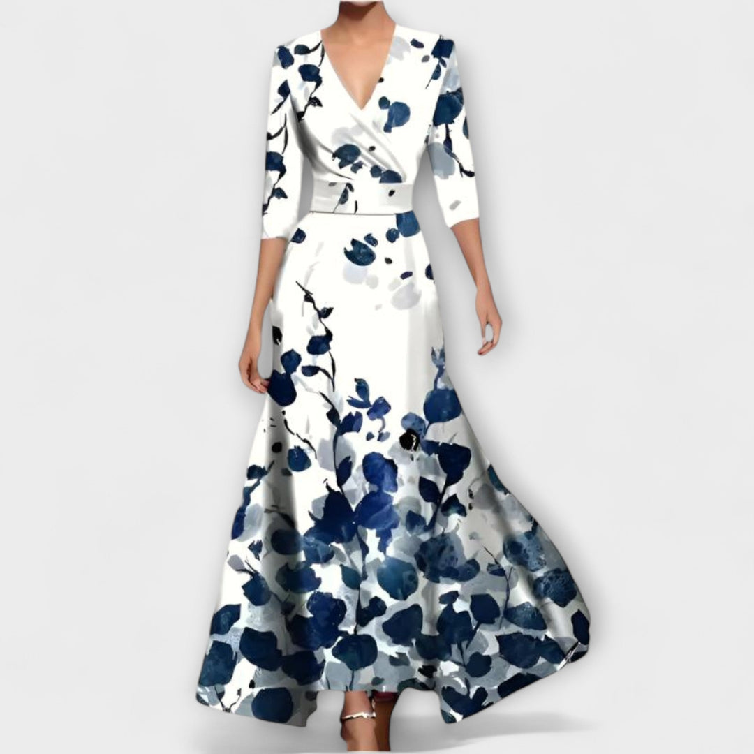 Alma – Elegant damklänning med ärmdesign