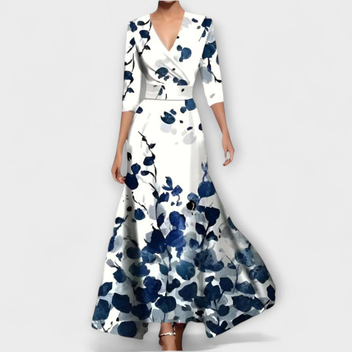 Alma – Elegant damklänning med ärmdesign