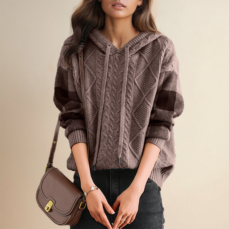 Leonie - Jacquard Huva Tröja