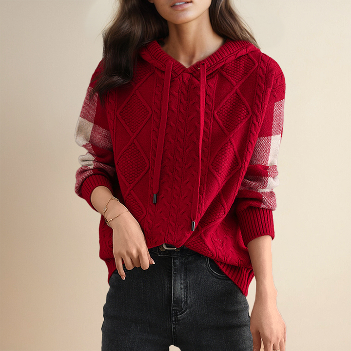 Leonie - Jacquard Huva Tröja