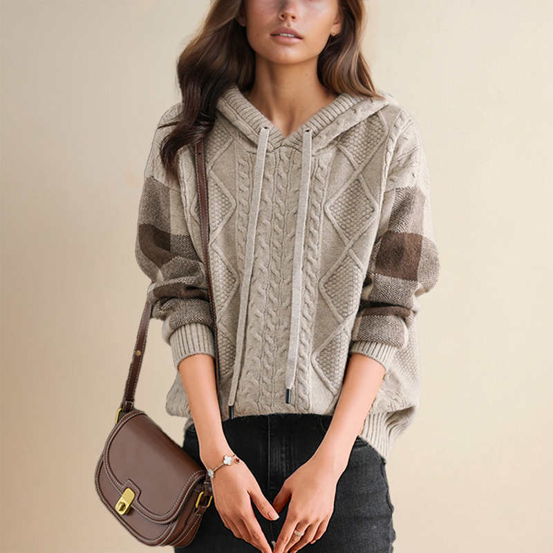 Leonie - Jacquard Huva Tröja