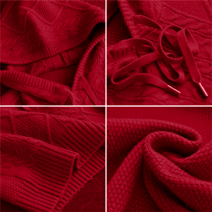 Leonie - Jacquard Huva Tröja