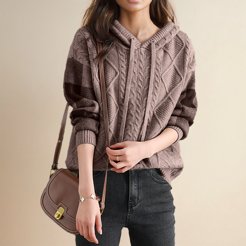 Leonie - Jacquard Huva Tröja
