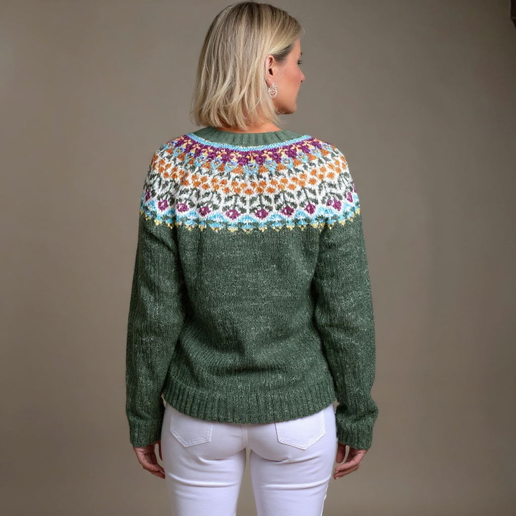 Svensson - Klassisk Isländsk Ull Vintage Cardigan