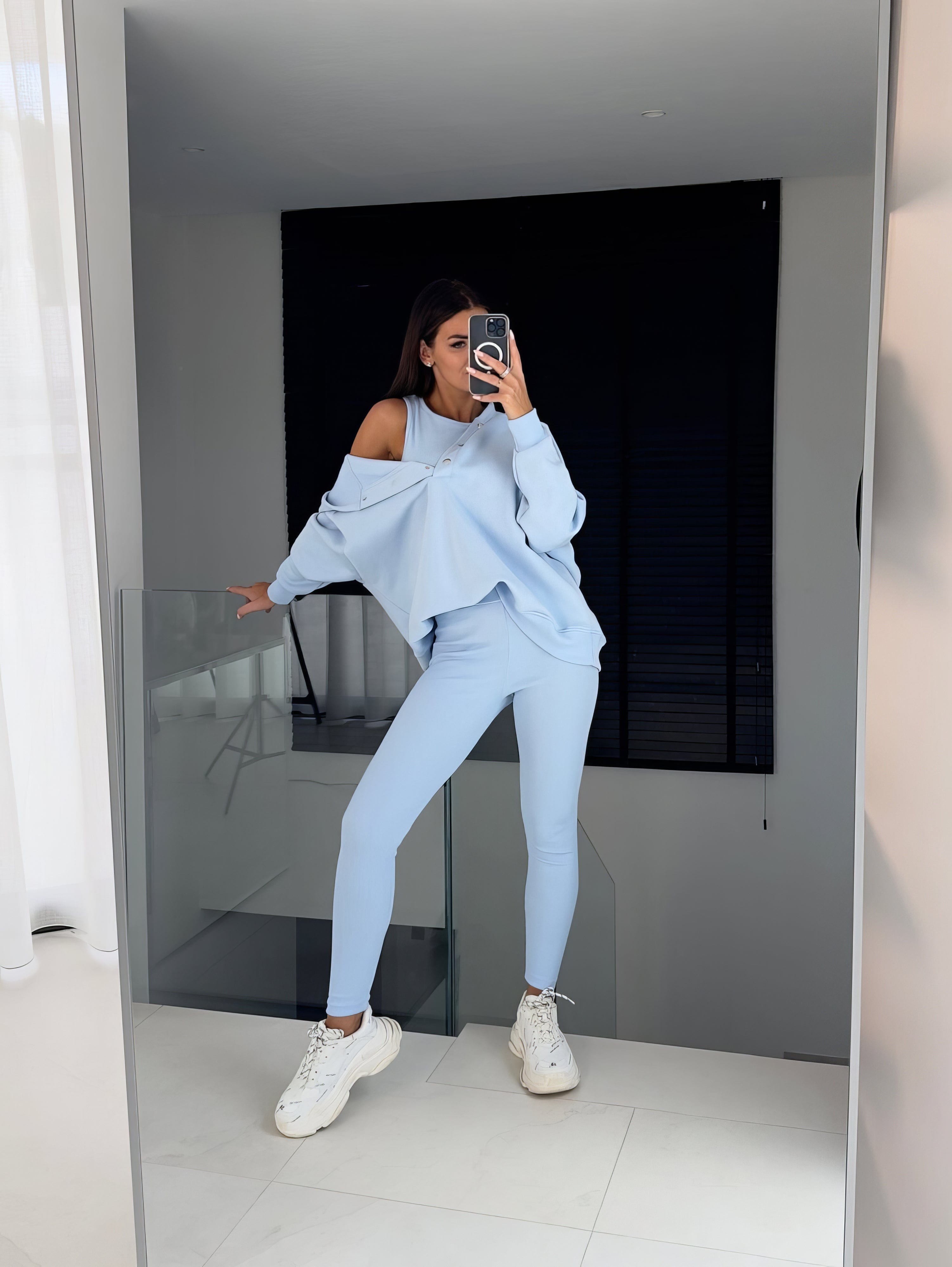 Liya | Tredelad casual matchande set