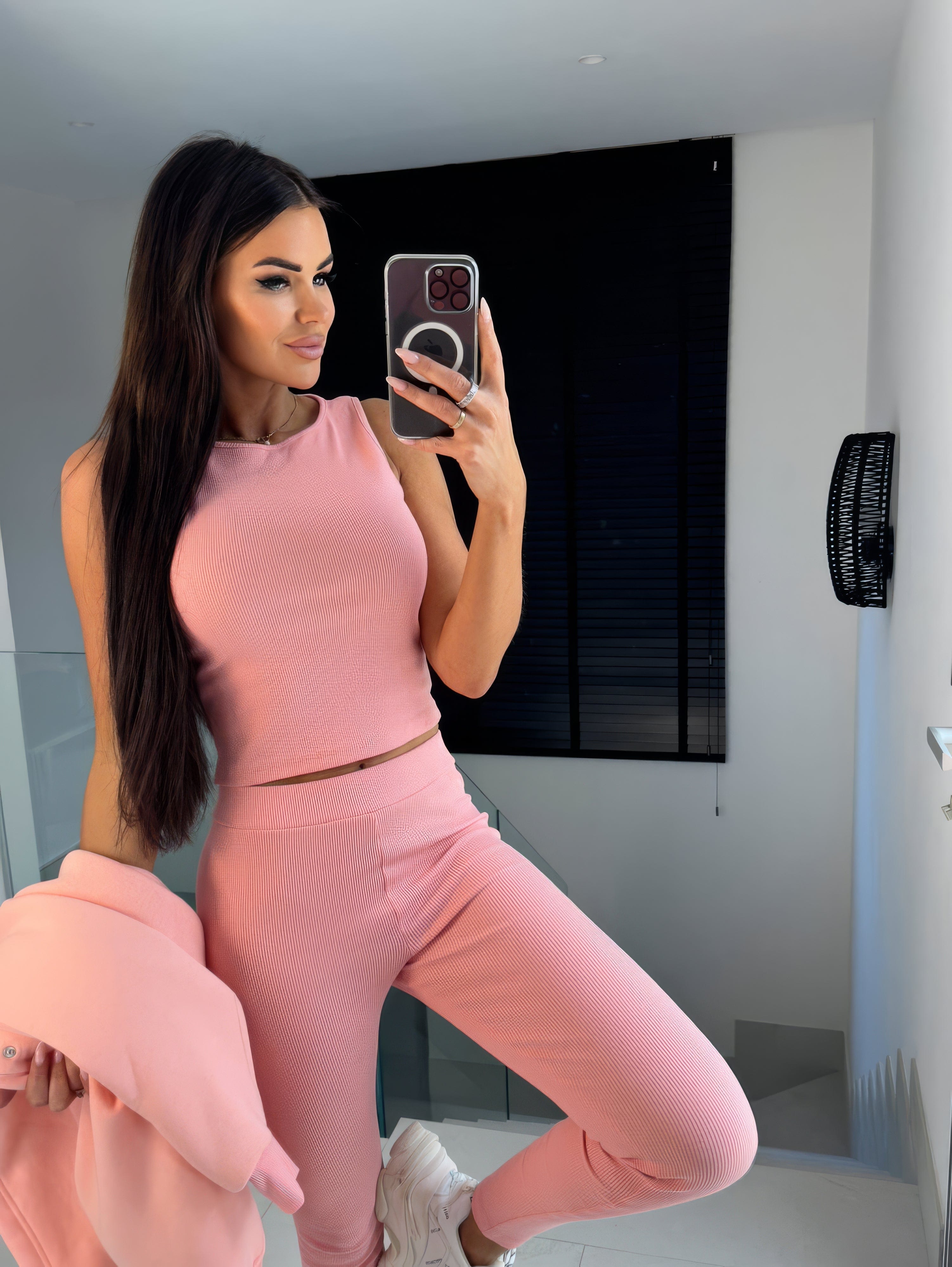 Liya | Tredelad casual matchande set