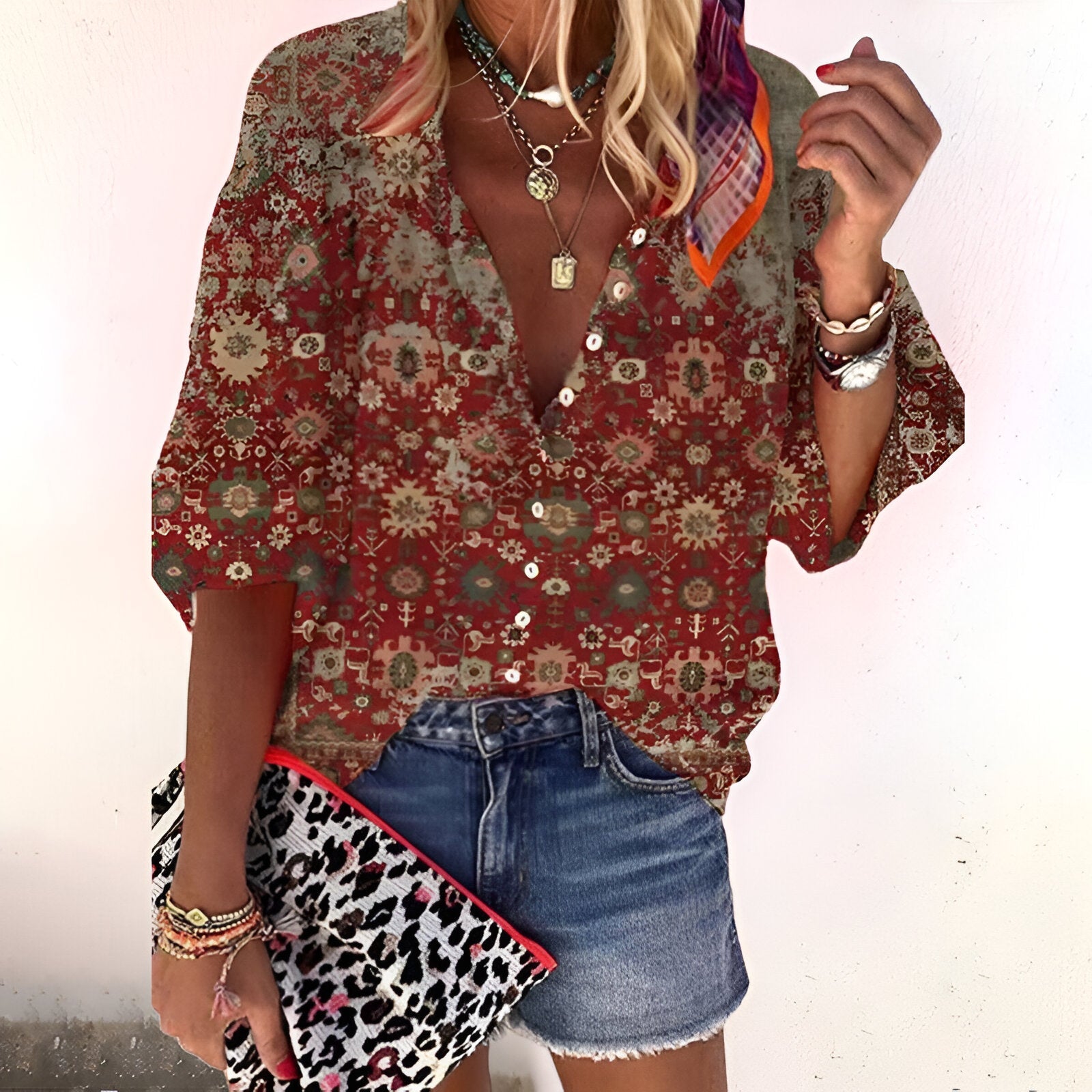 Sabine™ | Lyxig och Elegant Blus