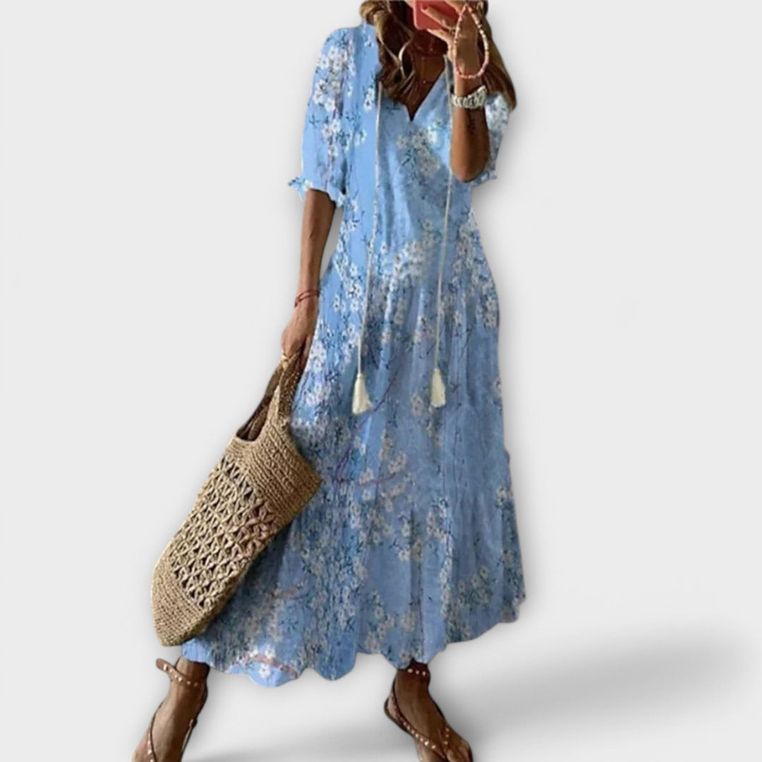 Bettina – Bohème maxiklänning